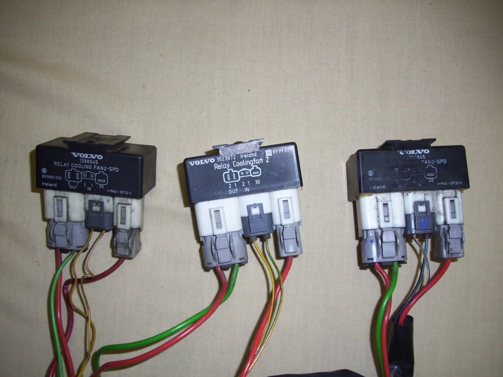 Volvo Fan Relays and Other Stuff
